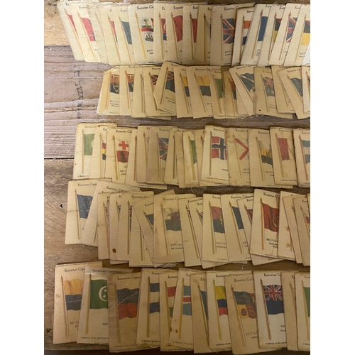 142 - Large Collection of Godfrey Philips Cigarette Silks