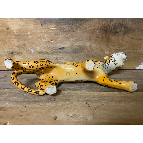 128 - Large Beswick Leopard Figurine, Model 1082