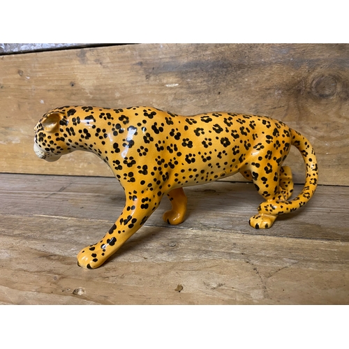 128 - Large Beswick Leopard Figurine, Model 1082