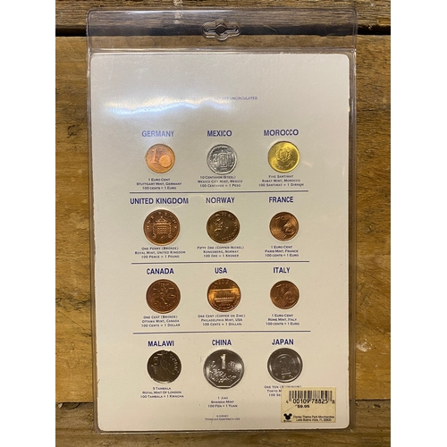 199 - Disney World Epcot Uncirculated International Coin Set