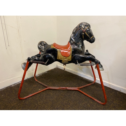 351 - c1950's Mobo Rocking Horse, missing front handles