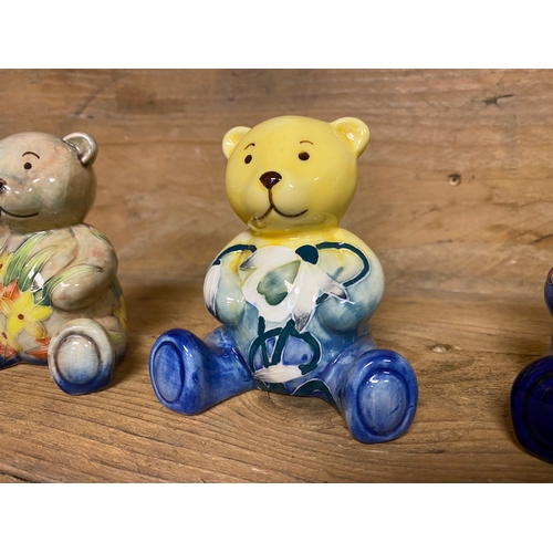 129 - Three Old Tupton Ware Bear Figures