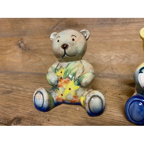 129 - Three Old Tupton Ware Bear Figures