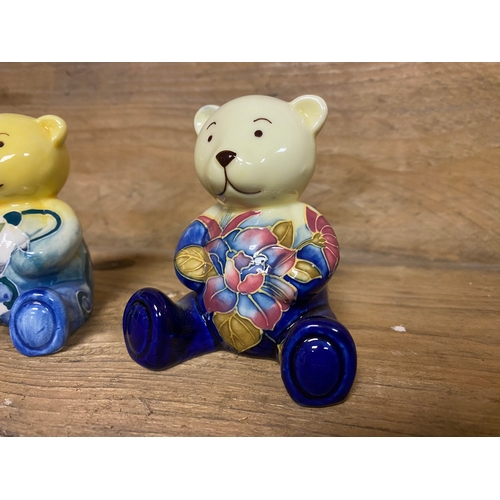 129 - Three Old Tupton Ware Bear Figures