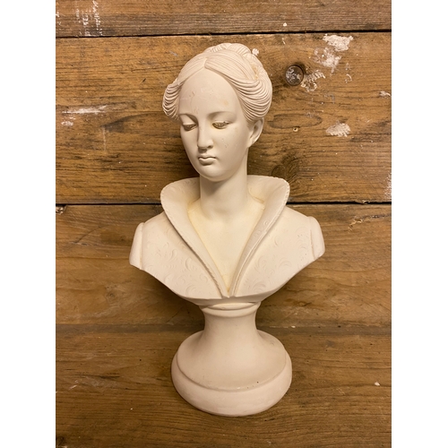 131 - Plaster Female Bust