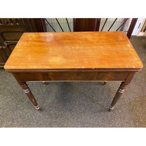 406 - c.1900's Swivel Top Table on Fluted Legs