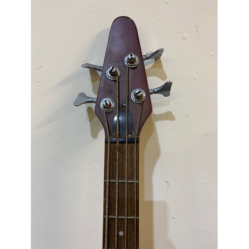 81 - Bass Guitar, working but in need of a service