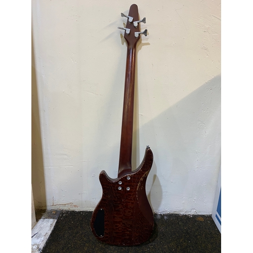 81 - Bass Guitar, working but in need of a service