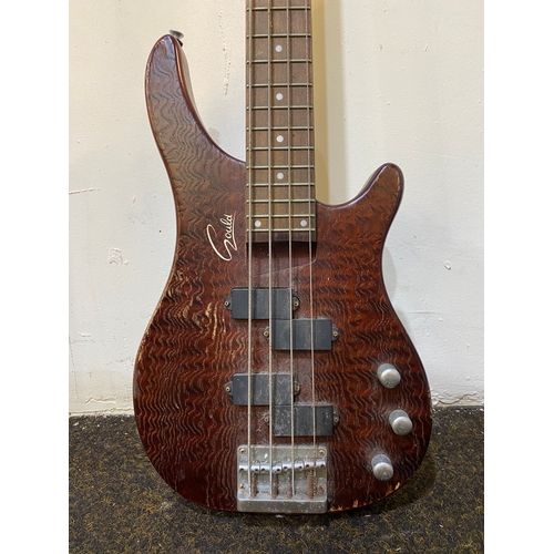 81 - Bass Guitar, working but in need of a service