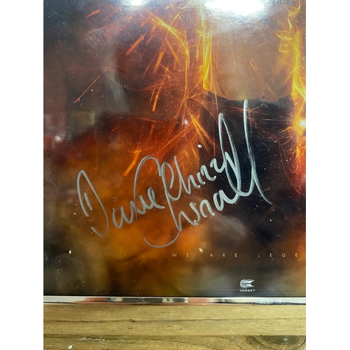 27 - Framed Dave Chisnel signed Picture