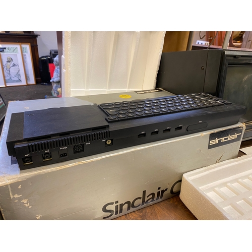 358 - 1984 Sinclair QL with Original Box and Monitor