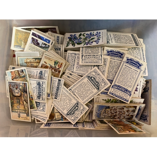 173 - Large Collection of Cigarette Cards in Albums, Books and Loose, Several Complete Sets.