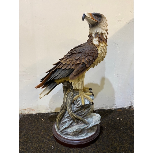 133 - Large Resin Eagle Figure, 68cm