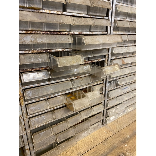 291 - Four Metal Workshop Parts Drawer Units