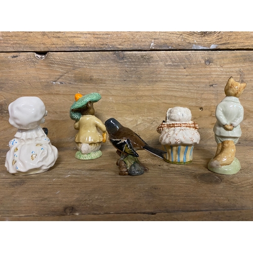 11 - Assorted Collectible Beswick, Royal Albert and Royal Doulton Figures