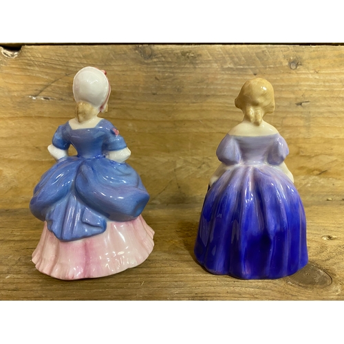 21 - Pair of Royal Doulton Figures - 'Valerie' and 'Marie'