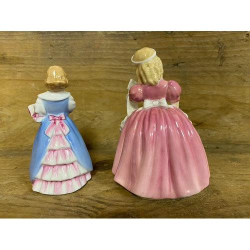 24 - Pair of Royal Doulton Figures - 'Cookie' and 'First Recital'