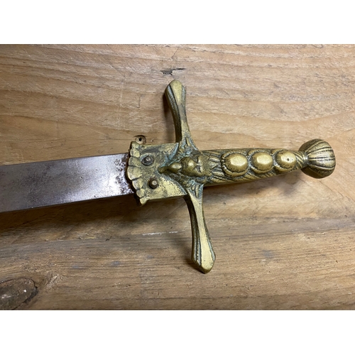 50 - Brass Handled Decorative Sword