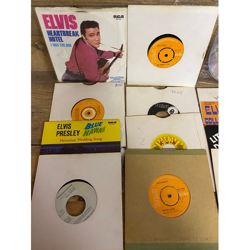 63 - Collection of 30x Singles to include RCA and Sun Record Labels, Mainly Elvis