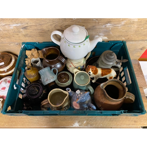 123 - Mixed Ceramics to include a quantity of Teapots