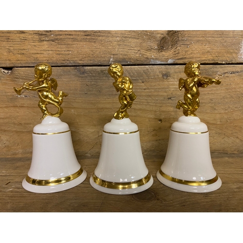 125 - 3x Collectible Royal Doulton 'The Speech of Angels' Bells