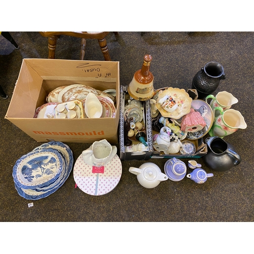 126 - Collection of Mixed Ceramics including Serveware and Figures