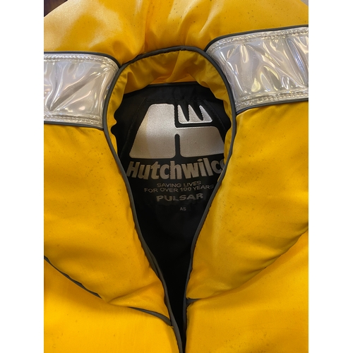 154 - Pair of Hutchwilco Life Jackets (sizes S and L)