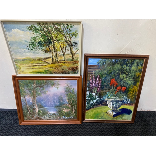 162 - 3x Oil Paintings