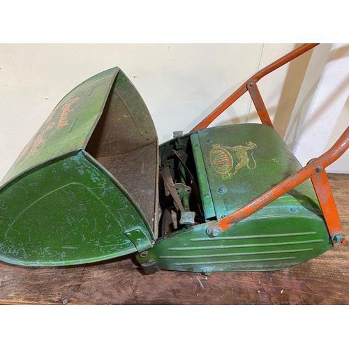 196 - Vintage Qualcast Super Panther Lawn Mower