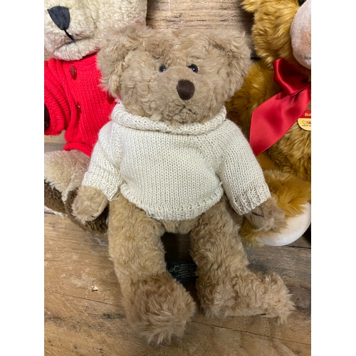 201 - Three Teddy Bears to Include Steiff