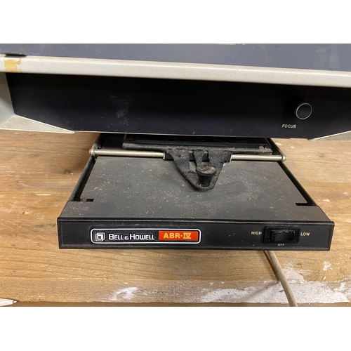 221 - Bell & Howell ABR-IV Microfiche Reader, Working Order