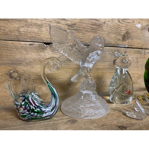 253 - Collection of Art Glass Animals