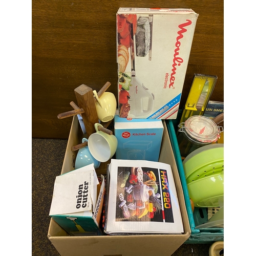 270 - Quantity of Assorted Kitchenware including Boxed Utensils and Cutlery