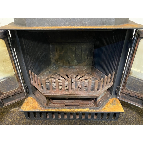 275 - Cast Iron Free Standing Stove with Double Doors