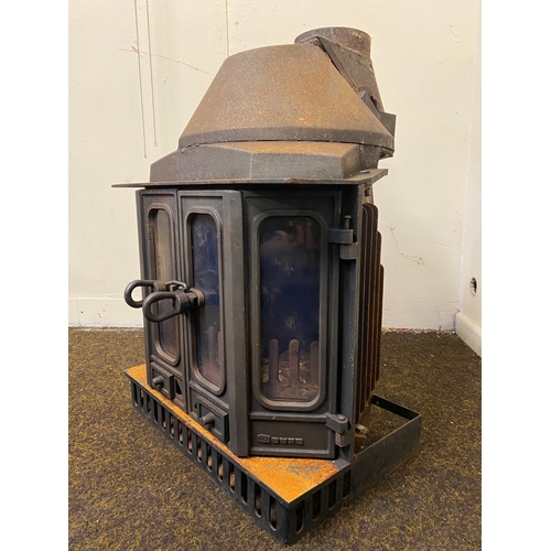 275 - Cast Iron Free Standing Stove with Double Doors