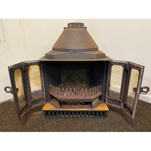 275 - Cast Iron Free Standing Stove with Double Doors