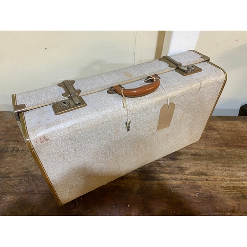 285 - Vintage Suitcase with Key