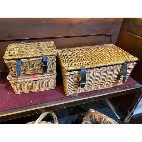 289 - Quantity of Wicker Baskets and Hampers