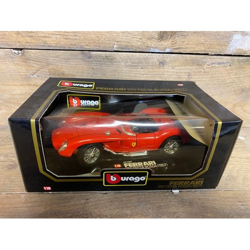 309 - Burago Ferrari 220 Testa Rossa - Boxed