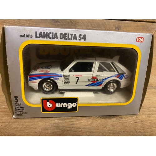 311 - Burago Lancia Delta S4 - Boxed