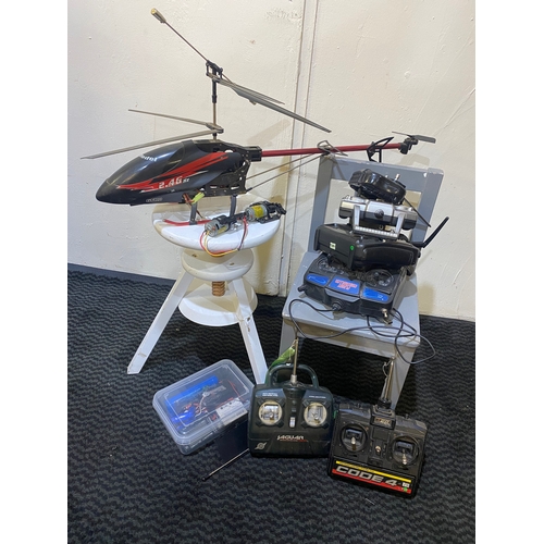 319 - RC Helicopter and Spares, untested