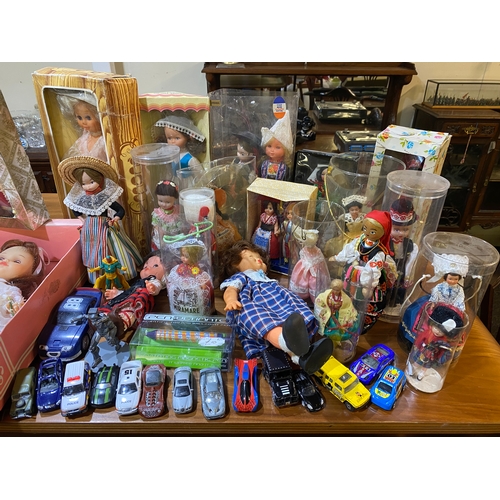 327 - Collection of Dolls and Toy Cars