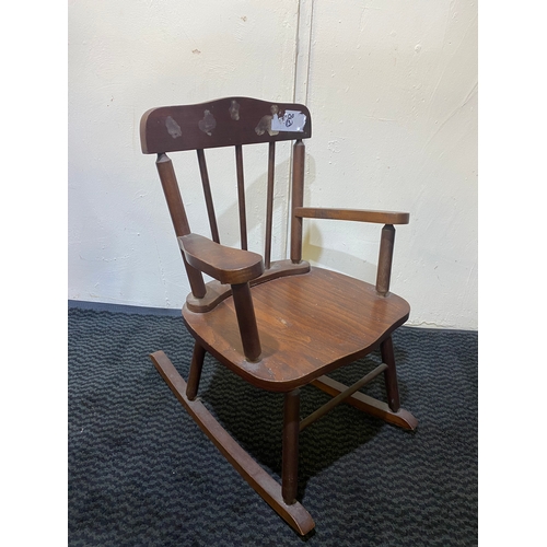 341 - Vintage Childs Rocking Chair