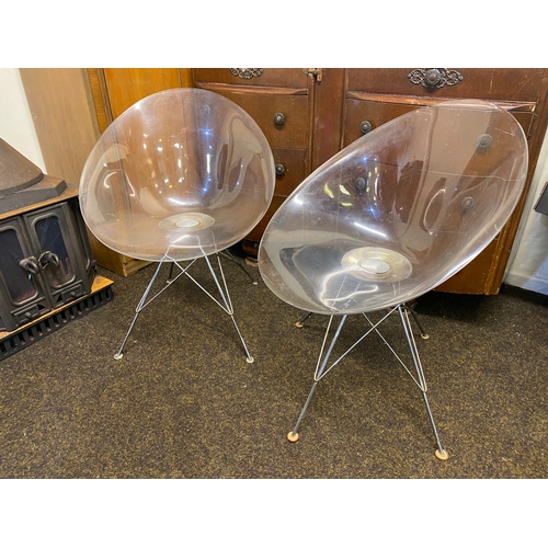 359 - Pair of Phillipe Starck EROS Designer Chairs