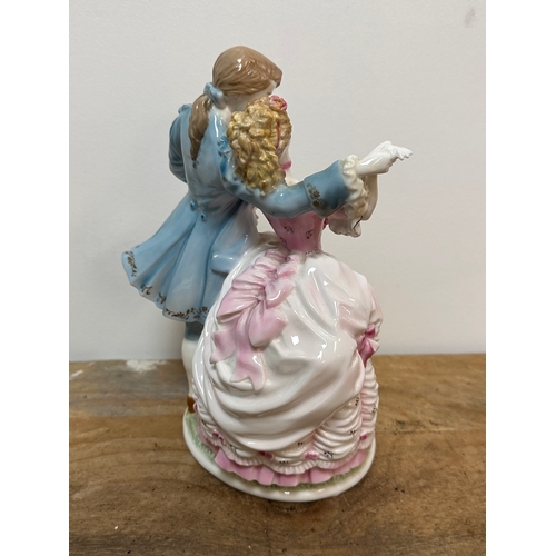 7 - Royal Worcester Figurine (The Flirtation)