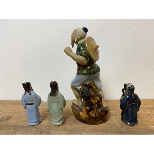 40 - 4x Ceramic Oriental Figures