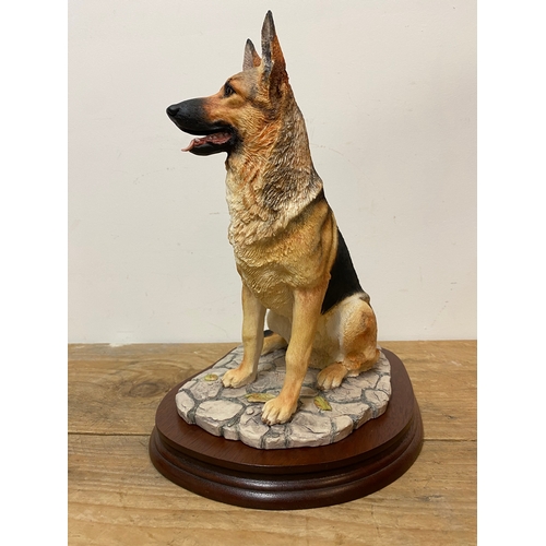 44 - Boarder Fine Arts Large German Shepherd Figure