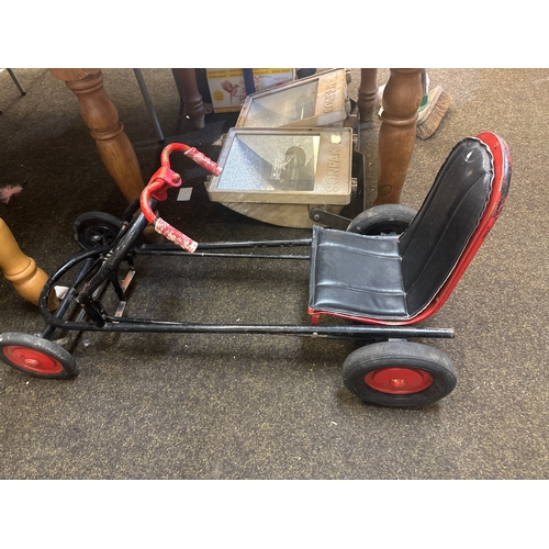 82 - Vintage Peddle Go Cart