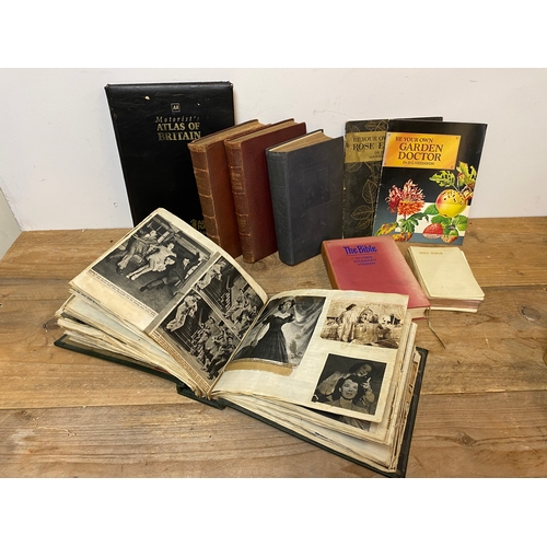 92 - Collection of Vintage Books including Movie Scrapbook