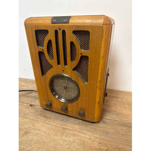 96 - Vintage style radio cassette player